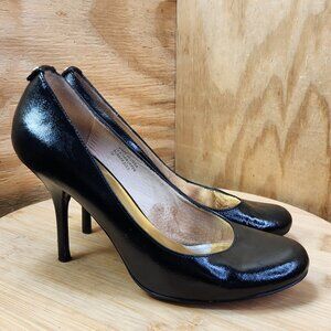 Michael Kors Black Leather Pumps Size 7